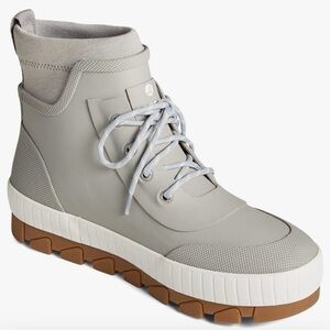 Sperry Torrent women’s Gray and Brown Winter Boots with High-Top Design